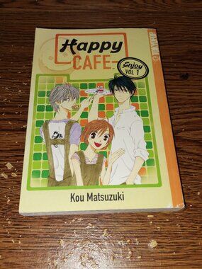 Happy Cafe Vol. 1 from Tokyopop Manga in English